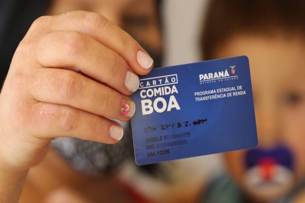 Cartão Comida Boa garante comida na mesa da população paranaense
