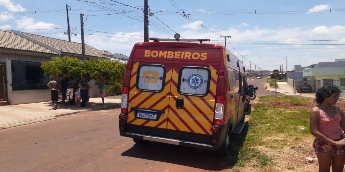 Jovem de 15 anos sofre queimaduras durante brincadeira com álcool no Loteamento Florais do Paraná