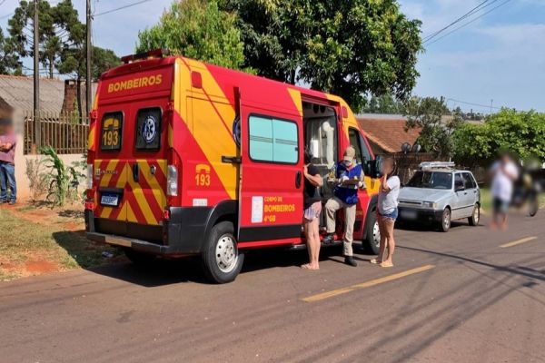 Menino de 7 anos estoura bombinha na mão no Bairro Periolo em Cascavel