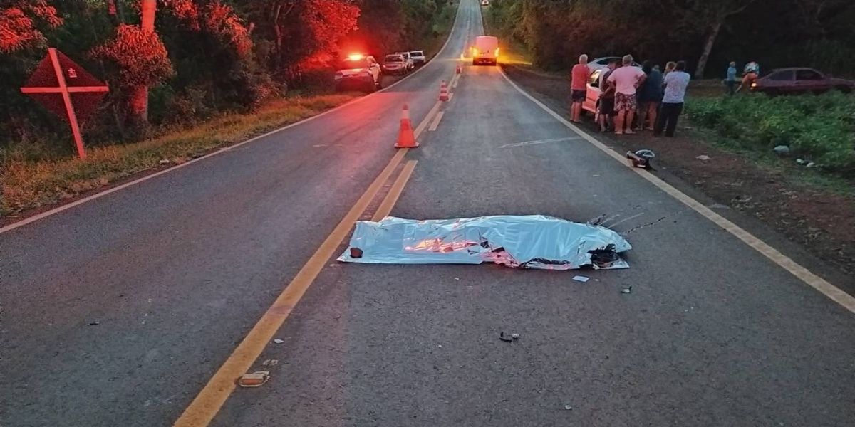 Identificada vítima fatal de colisão de trânsito na PR-573 em Corbélia