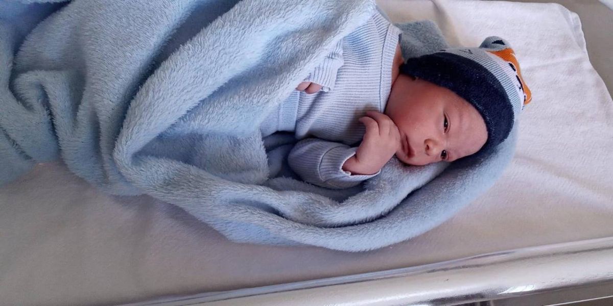Nicolas é o primeiro bebê a nascer no Huop em 2022