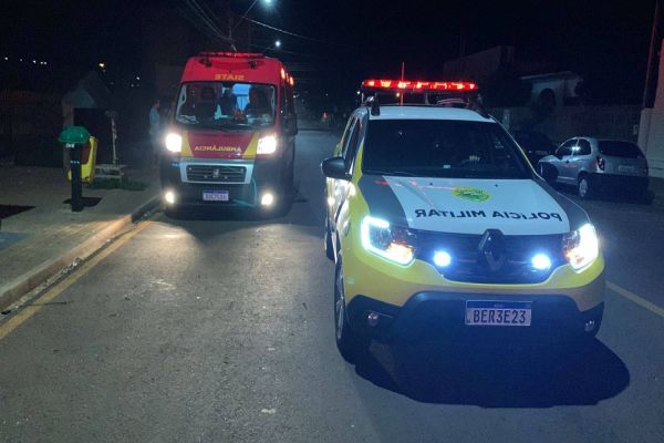 Homem é esfaqueado na Rua Xavantes no Bairro Santa Cruz