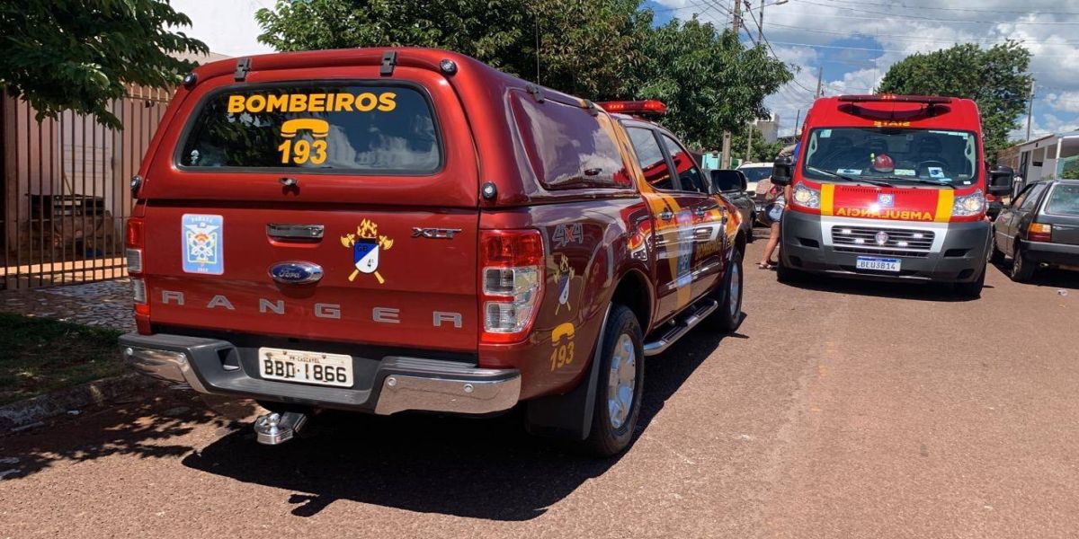 Criança de um ano sofre queda em residência no Bairro Brasmadeira