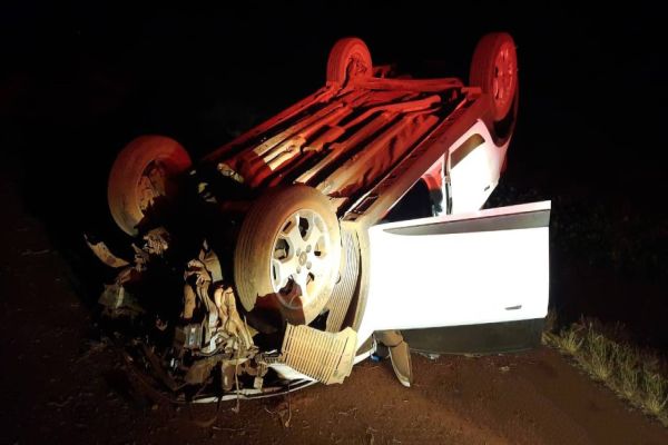 Homem morre em grave acidente de trânsito na PR-471 em Três Barras do Paraná