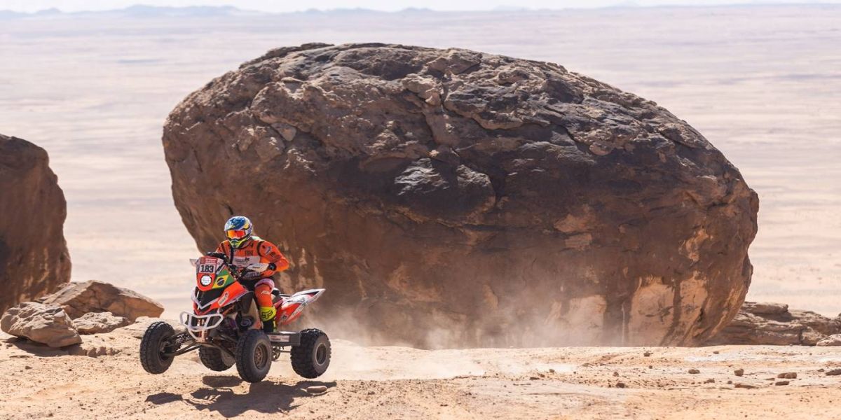 Dakar 2022: Marcelo Medeiros chega em 9º entre os quadriciclos na primeira perna da Maratona