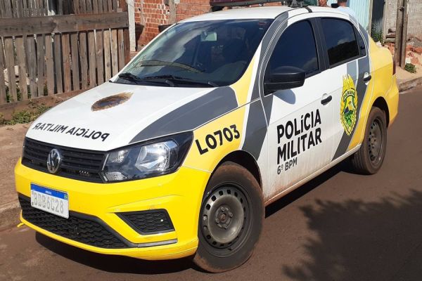 Seis cães são encontrados em situação de abandono pela PM no Bairro Santa Felicidade