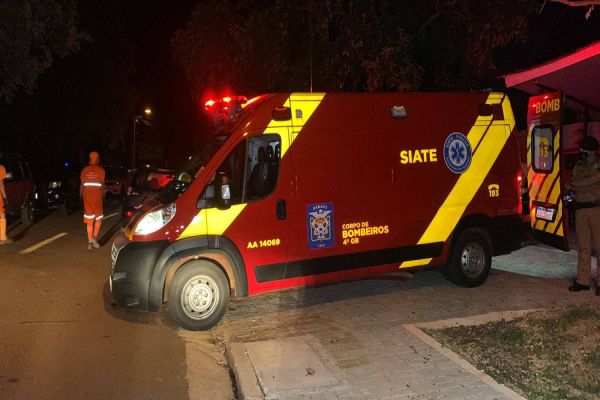 Polícia Militar é acionada para verificar uma situação de atropelamento na Rua Sarandi