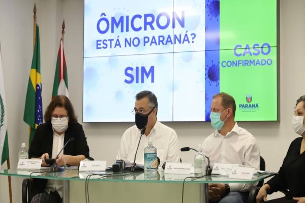 Saúde confirma primeiro caso da variante Ômicron no Estado