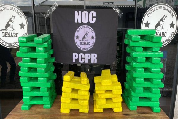 Denarc de Cascavel apreende 60 quilos de maconha em Pato Branco