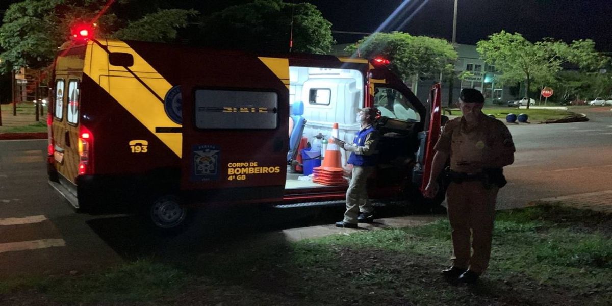 Homem é ferido por objeto cortante após discussão no Loteamento Santa Fé em Cascavel