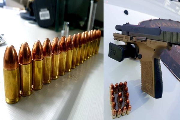 Homem é detido pela GM com pistola 9mm após confusão envolvendo travesti na Rua Paraná