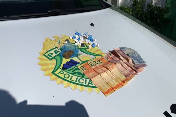 Quatro pessoas são detidas por tráfico de drogas no Bairro Santa Felicidade