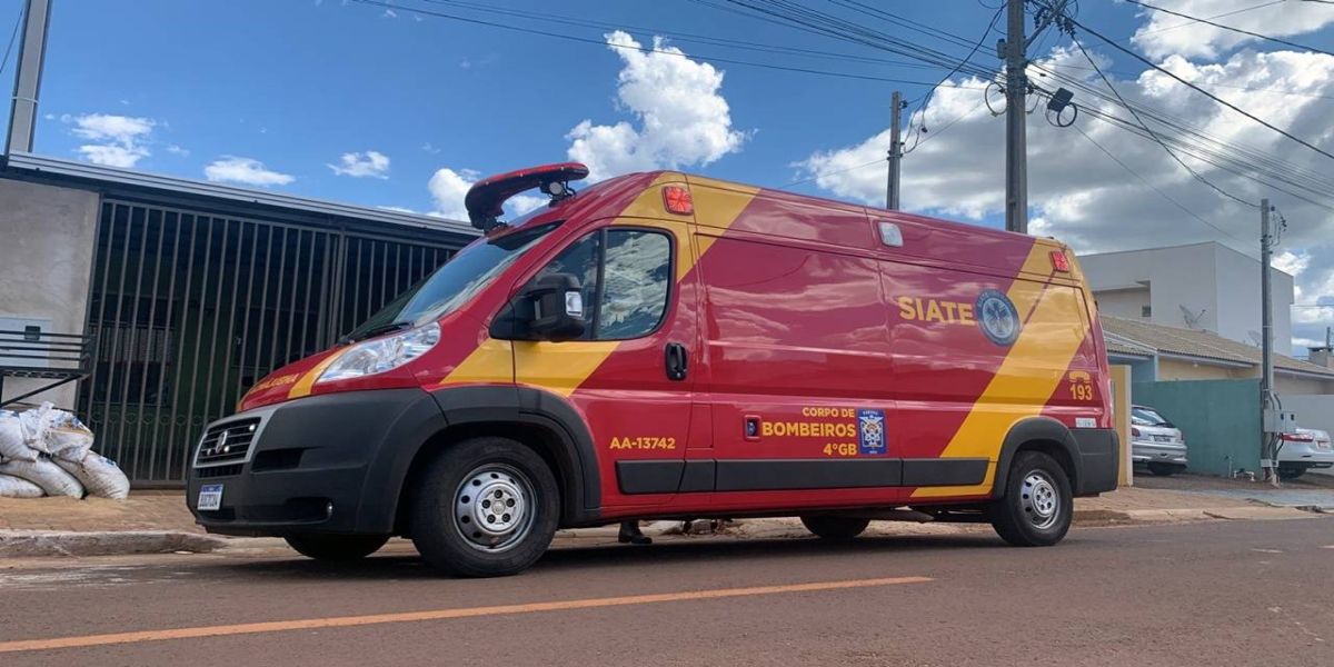 Recém-nascida sofre queda de plano elevado no Bairro Santos Dumont