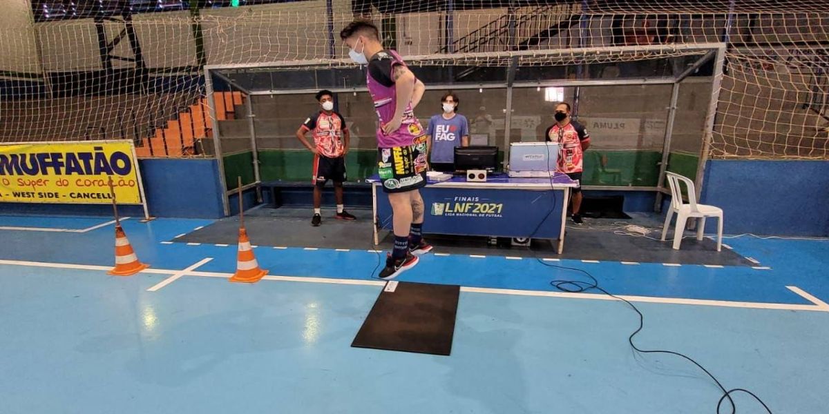 Cascavel Futsal faz parceria com curso de educação física para avaliações físicas dos jogadores