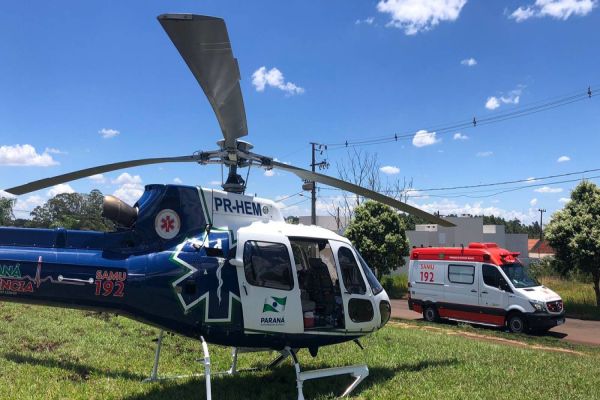Aeromédico transfere prematuro de Marechal Rondon a Cascavel