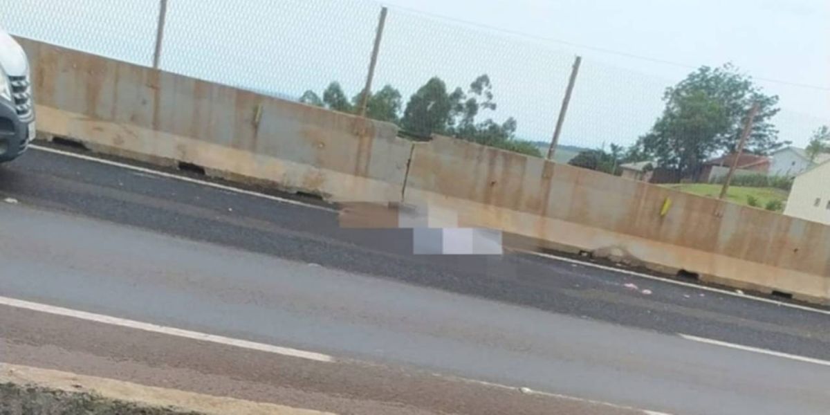 Jovem morre após ser atropelada por automóvel na BR-277 em Matelândia