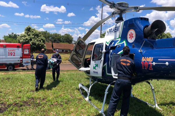 Com 3,2 mil atendimentos no Oeste, primeira base aeromédica do Interior completa oito anos