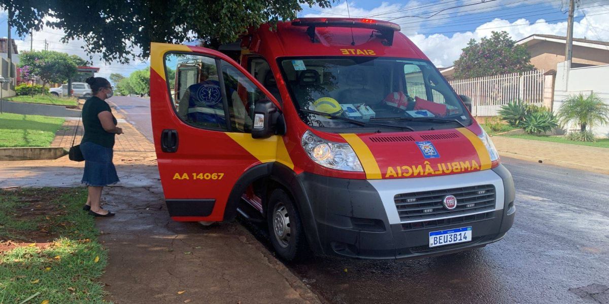 Jovem de 25 anos sofre queda de escada no Bairro Brasília