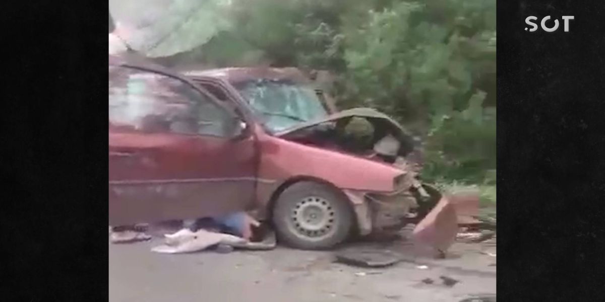 Grave acidente na BR-153 deixa cinco vítimas, entre elas um bebê