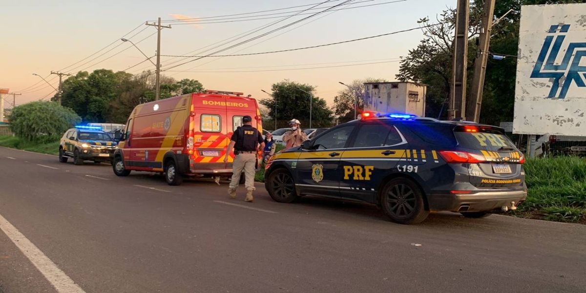 Vítima fatal de atropelamento na marginal da BR-277 é identificada