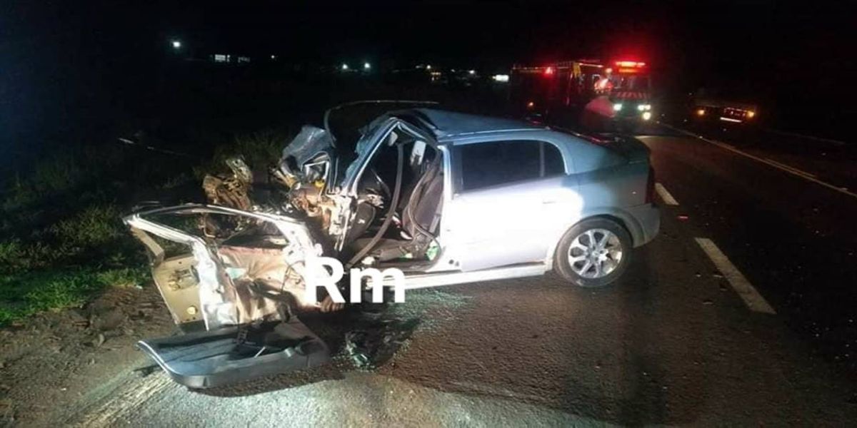 Homem morre em colisão frontal na rodovia BR-376 em Guairaçá