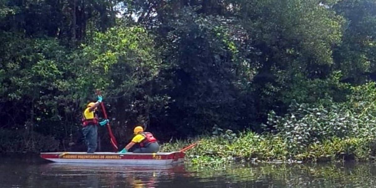 Morador de Capitão L. Marques é encontrado morto em rio de Joinville