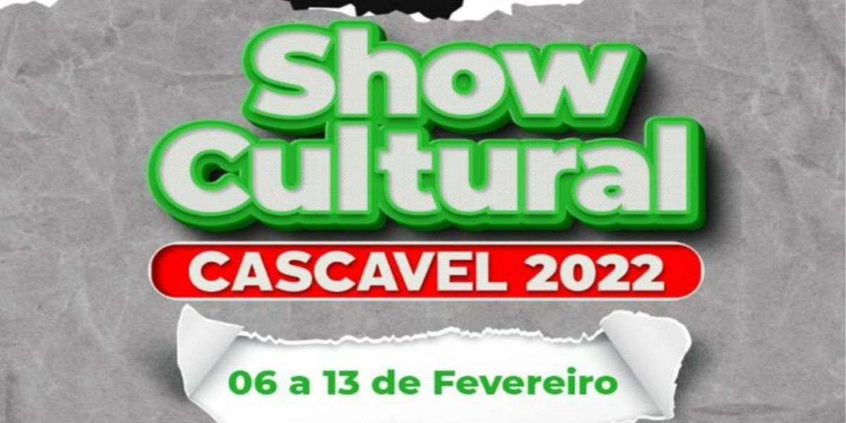 Cascavel terá semana cultural especial durante o Show Rural