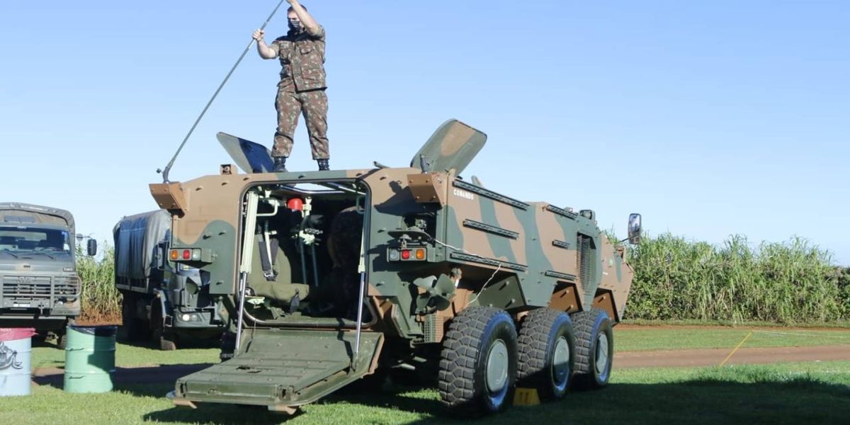 Participação do Exército no Show Rural Coopavel 2022