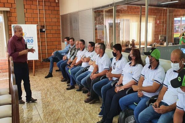 Durante visita de comitiva, Dilvo cita o potencial agropecuário de Rondônia
