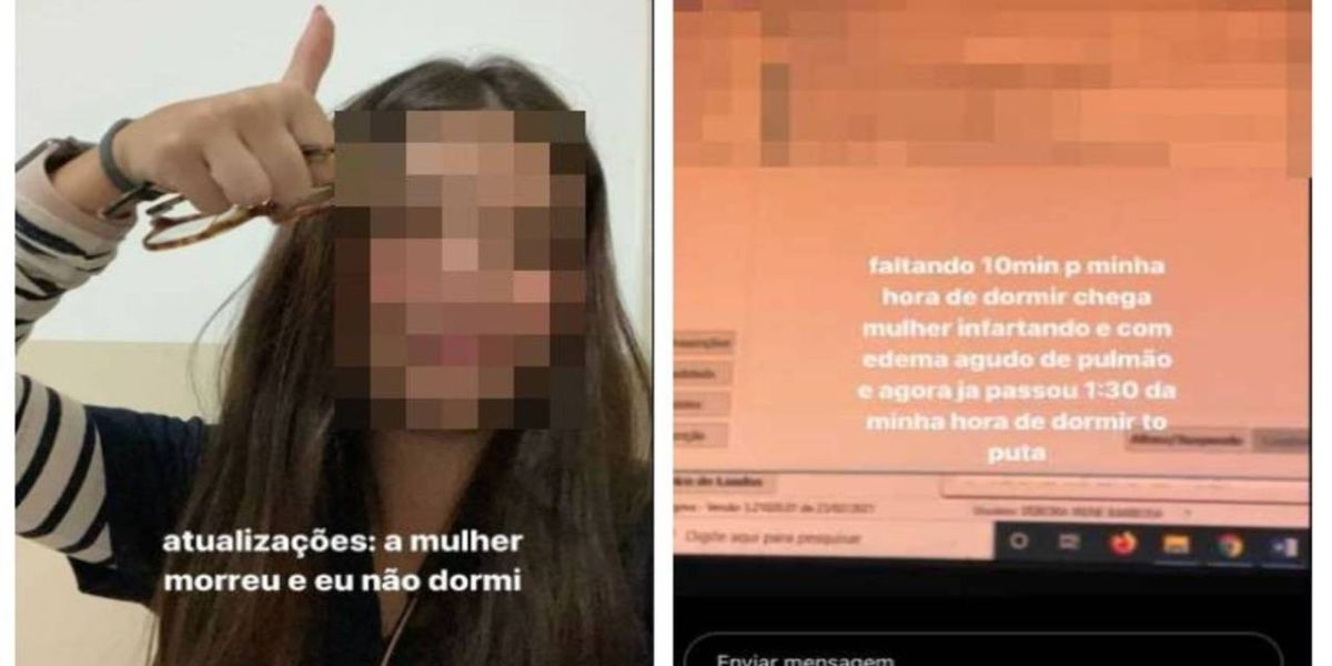 'Morreu e eu não dormi': Estudante de Medicina ironiza paciente e é afastada do estágio em AL