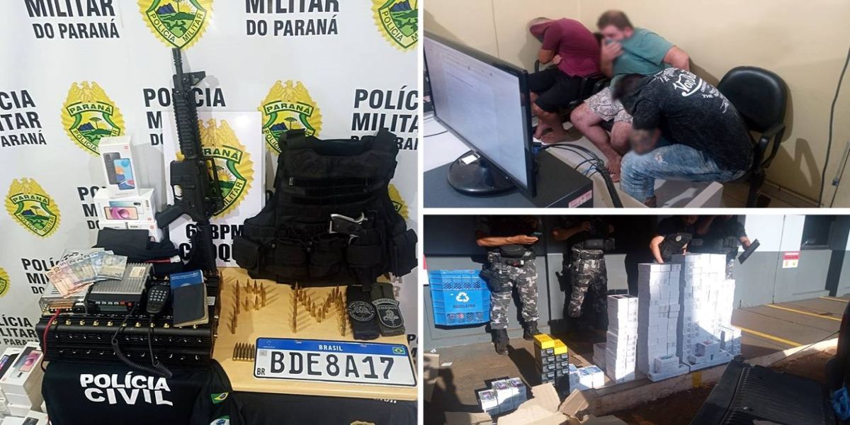 Piratas do Asfalto: Três pessoas são detidas por roubo de carga na Linha São Salvador em Cascavel