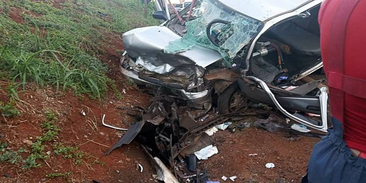 Identificada mulher vítima do grave acidente na PR 495 em Missal