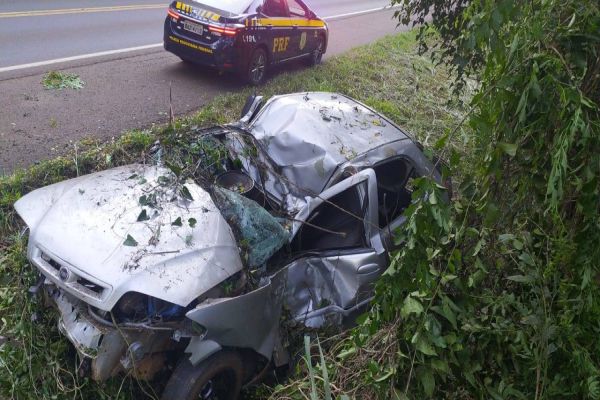 PRF registra duas saídas de pista em poucas horas "uma da outra" na BR-277