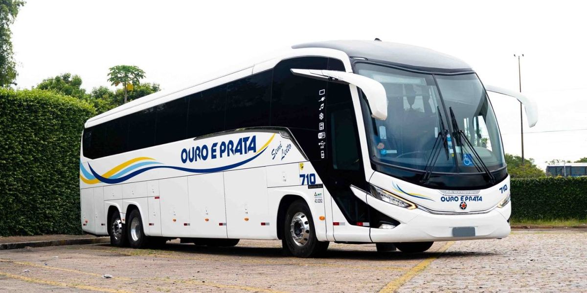 Viação Ouro e Prata inova com ônibus Marcopolo Paradiso 1350 Geração 8