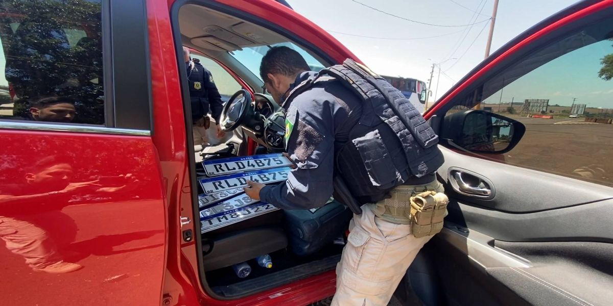 “Fuga de cinema” em Santa Terezinha de Itaipu: PRF e PC recuperam veículo roubado