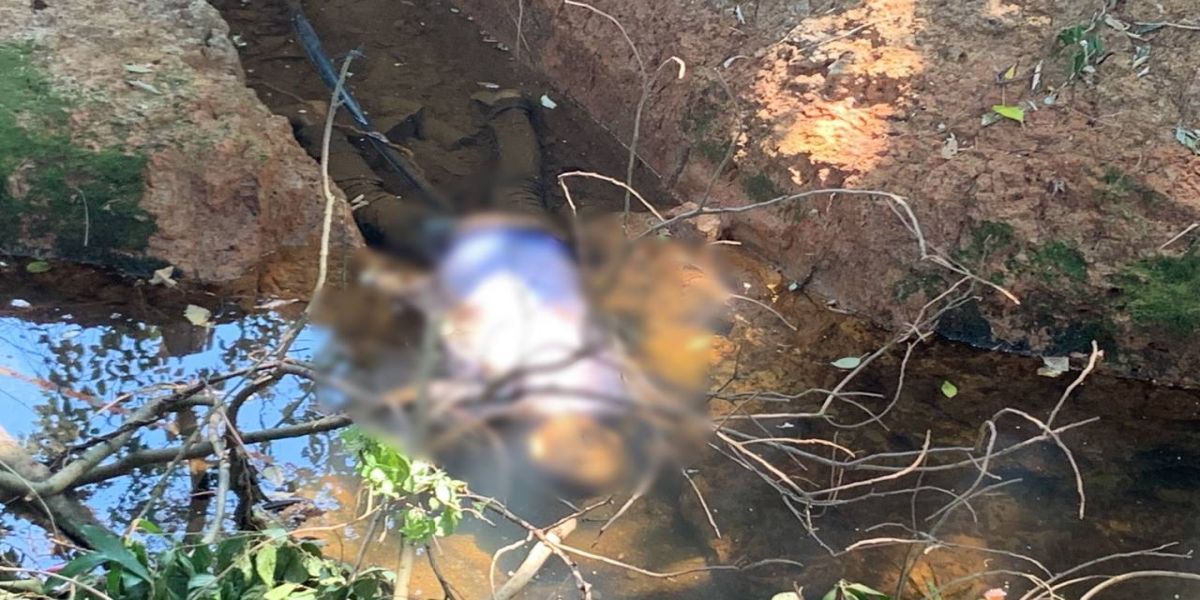 Homem é encontrado morto em córrego no Bairro Santa Cruz em Cascavel