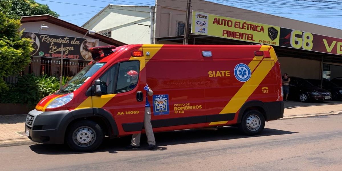 Motorista foge após colisão de trânsito no Jardim Clarito, em Cascavel