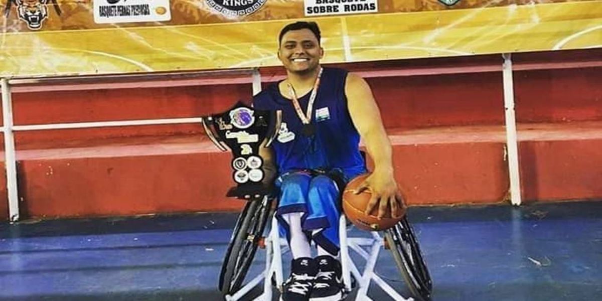 Atleta cascavelense é convocado para treinamento com a seleção de basquete em cadeira de rodas