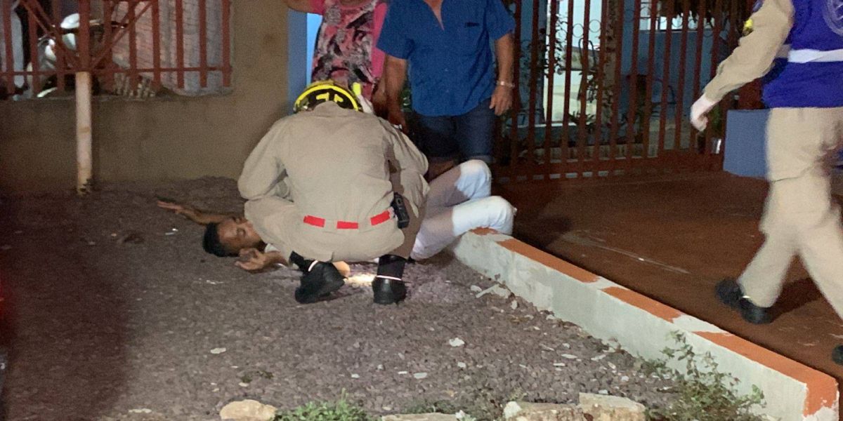 Homem de 26 anos é agredido com tacos de sinuca no Loteamento Sanga Funda