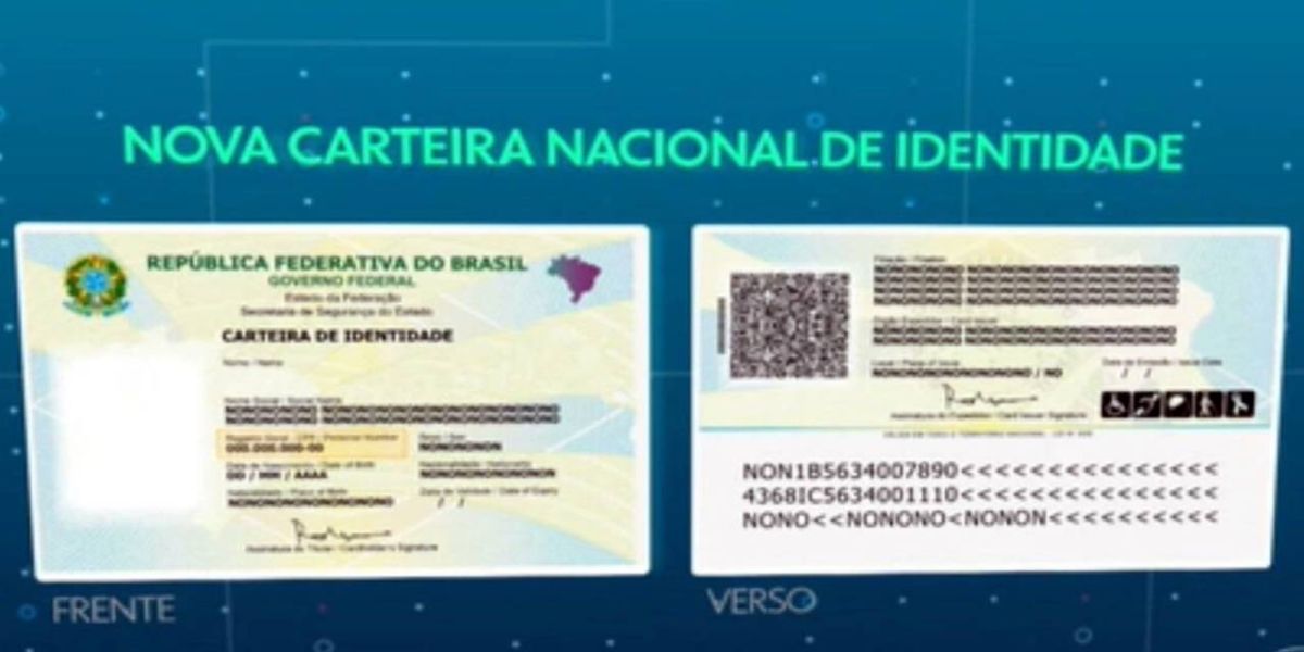 Nova carteira de identidade terá um único número de identificação: o CPF