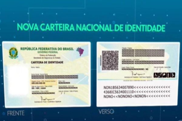 Nova carteira de identidade terá um único número de identificação: o CPF