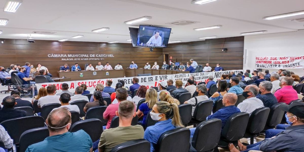 Audiência decide pedir à União que trincheira no Cascavel Velho venha antes de duplicação