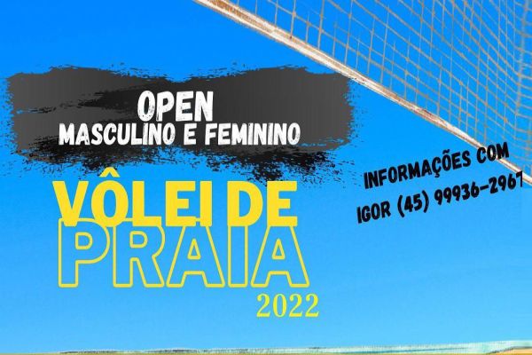 AABB/ Vôlei Clube Cascavel realizam Campeonato de Vôlei de Praia
