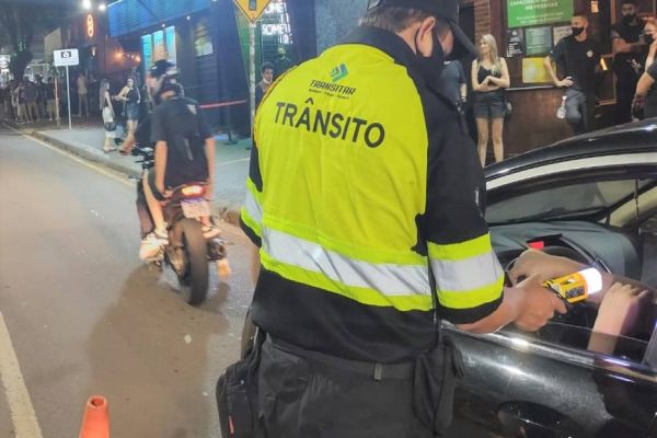 52% das infrações lavradas nas blitz desse fim de semana são por embriaguez ao volante