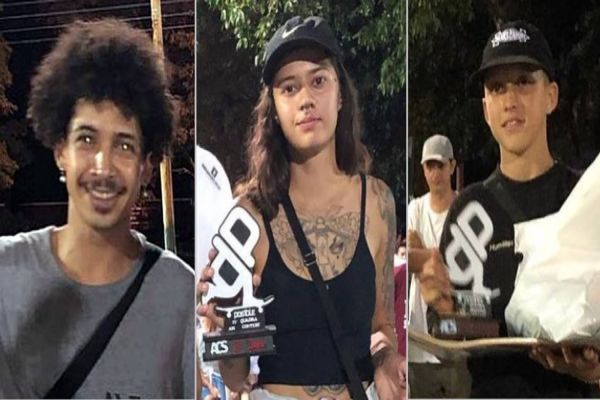 Skatistas de Cascavel no pódio em Cianorte