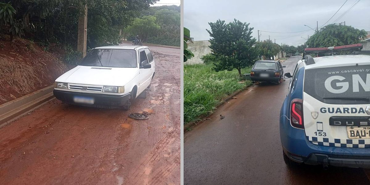 Guarda Municipal recupera veículos furtados e apreende arma de fogo na região norte