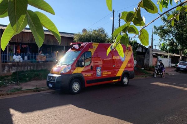 Criança de um ano é mordida por cachorro no Bairro Interlagos, em Cascavel