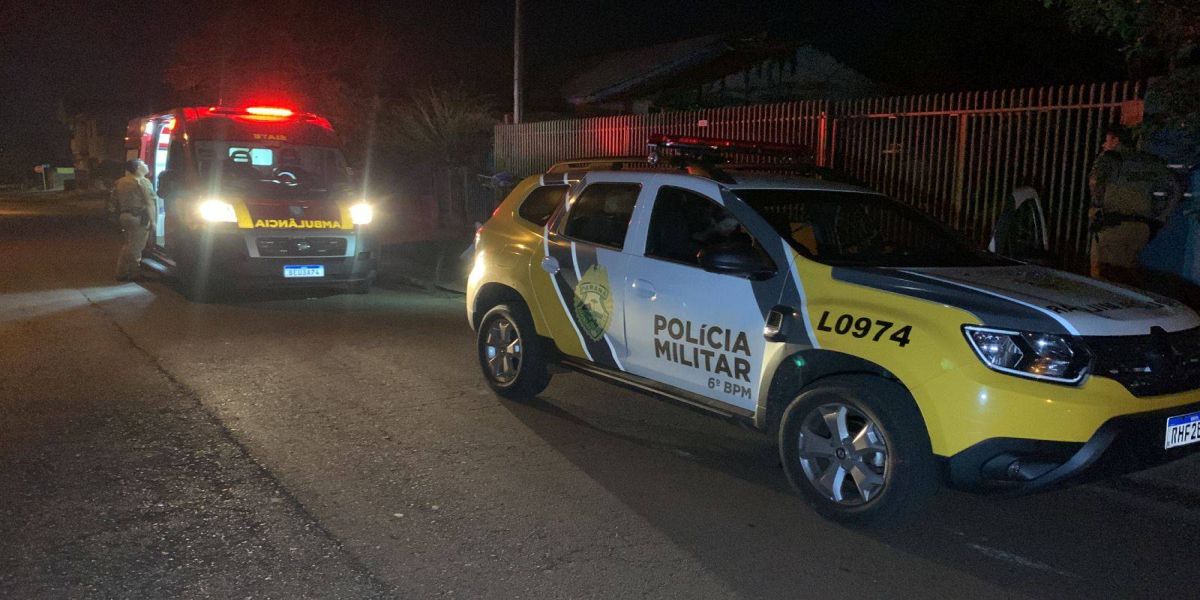 Homem de 32 anos é baleado na perna e mordido por Pitbull no Bairro Cascavel Velho
