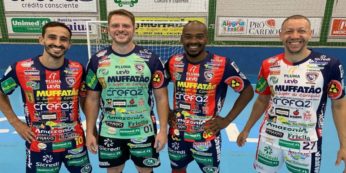 Cascavel Futsal inicia venda de camisas para todo Brasil