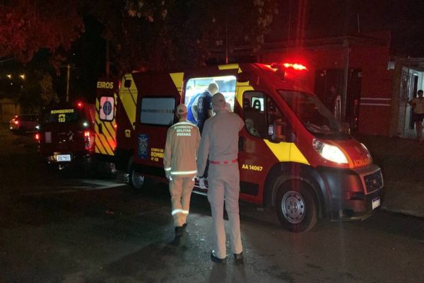 Imagem referente a notícia: Homem é esfaqueado no tórax no Jardim Clarito em Cascavel